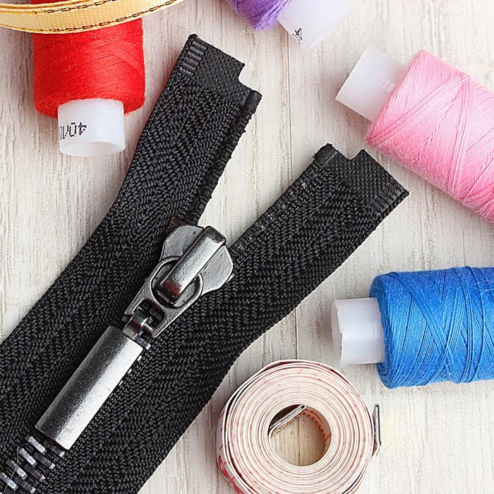 Молния №8, разъёмная, 80см, цвет чёрный