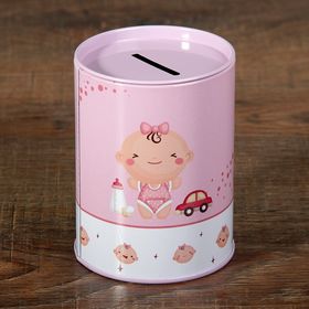 

Копилка металл "Малыши" МИКС 10х7,5х7,5 см