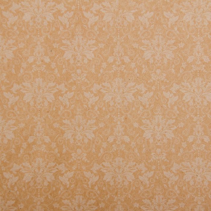 Бумага упаковочная крафт «Дамаск», 50 х 70 см