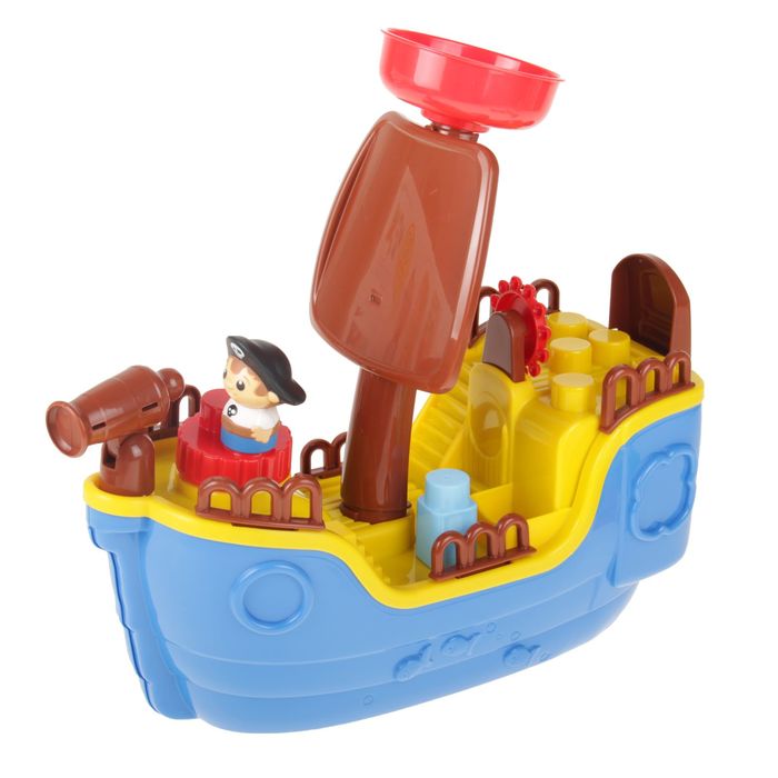 Набор «Пиратский корабль», +конструктор, 30 деталей