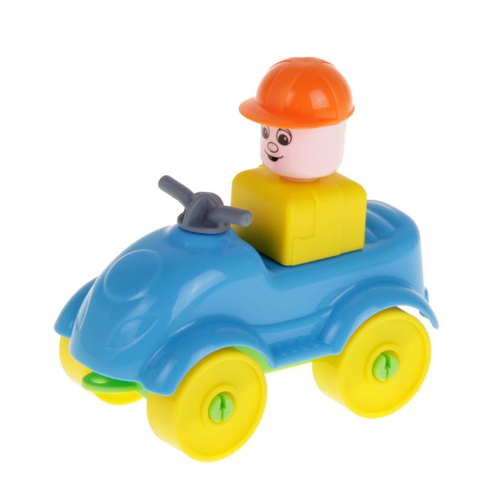 Конструктор "Юный путешественник, квадроцикл", 10 деталей, МИКС