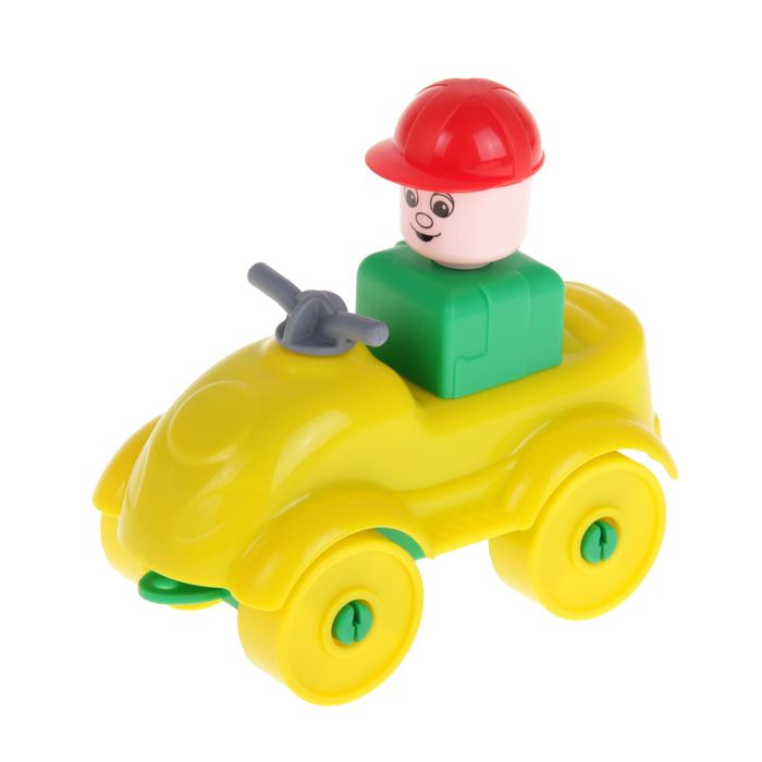 Конструктор "Юный путешественник, квадроцикл", 10 деталей, МИКС