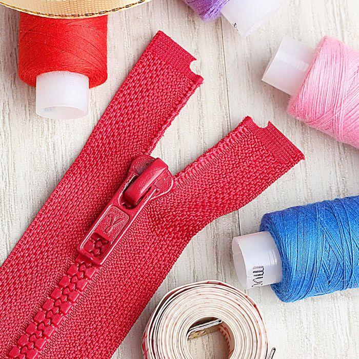 Молния "Трактор", №5, разъёмная, 80см, цвет светло-бордовый