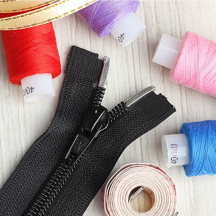 Молния "Спираль", №7, разъёмная, 2 бегунка, 200см, цвет чёрный