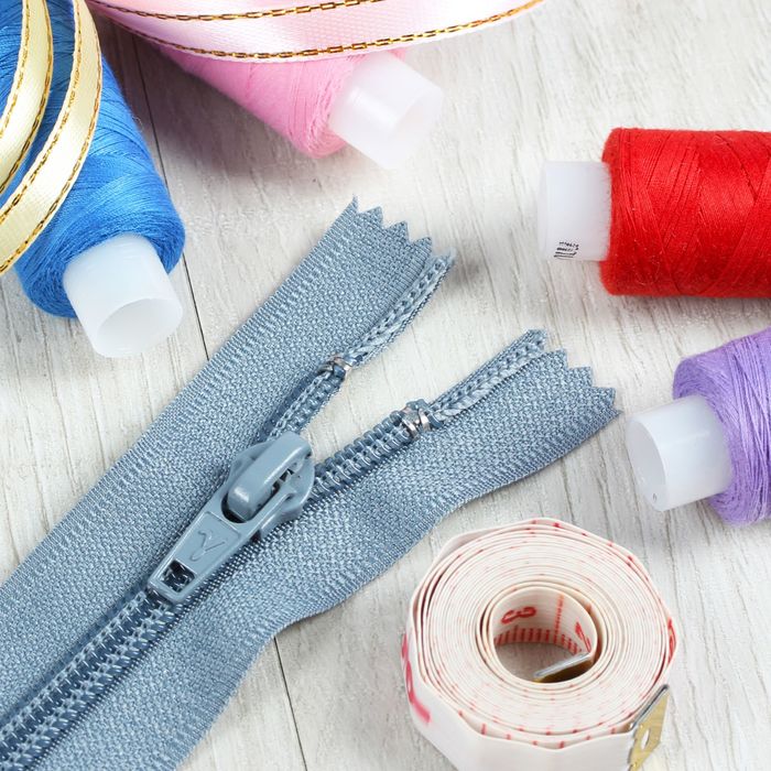 Молния "Спираль", №7, неразъёмная, обувная, 50см, цвет серый