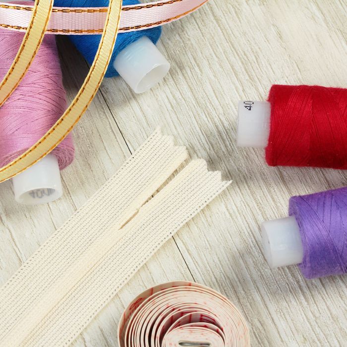 Молния "Спираль", №3, неразъёмная, потайная, 18см, цвет кремовый