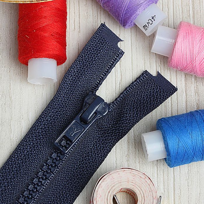 Молния "Трактор", №5, разъёмная, 100см, цвет тёмно-синий