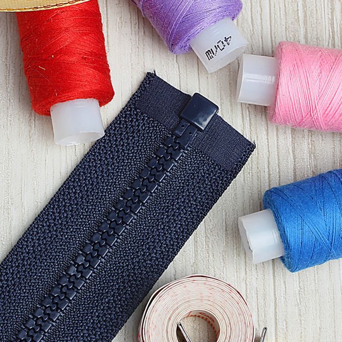 Молния "Трактор", №5, разъёмная, 100см, цвет тёмно-синий