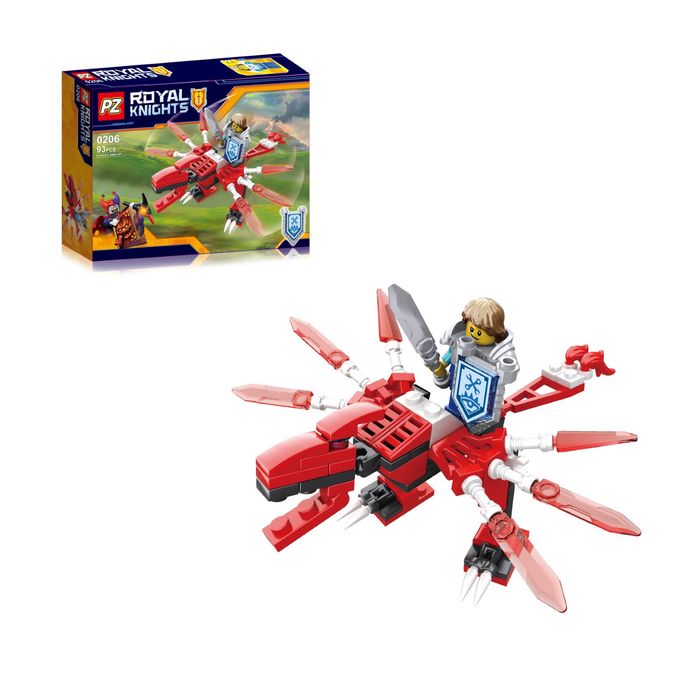 Конструктор «Рыцарь захватчик», 93 детали