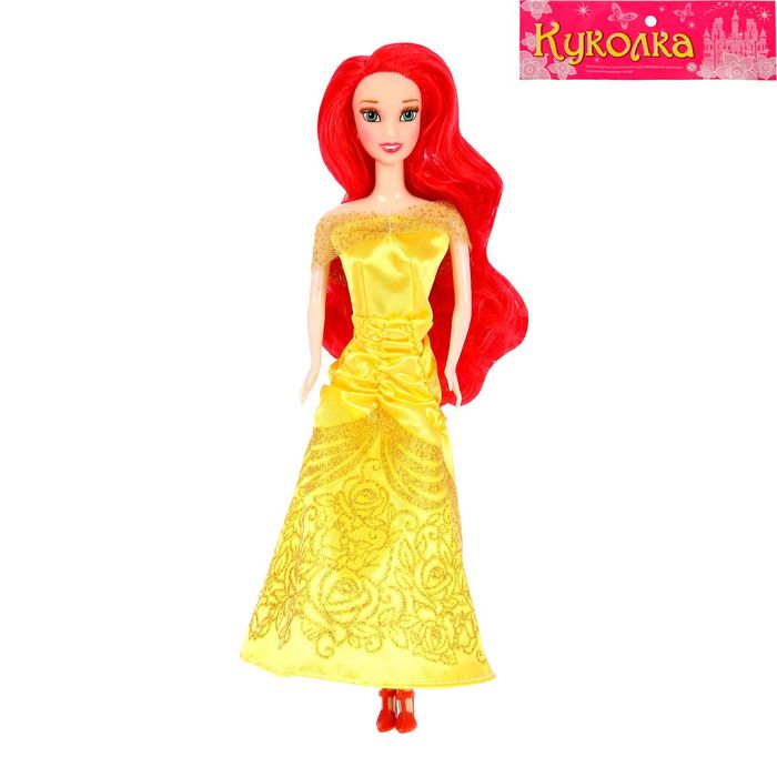 Кукла "Принцесса" в платье, МИКС
