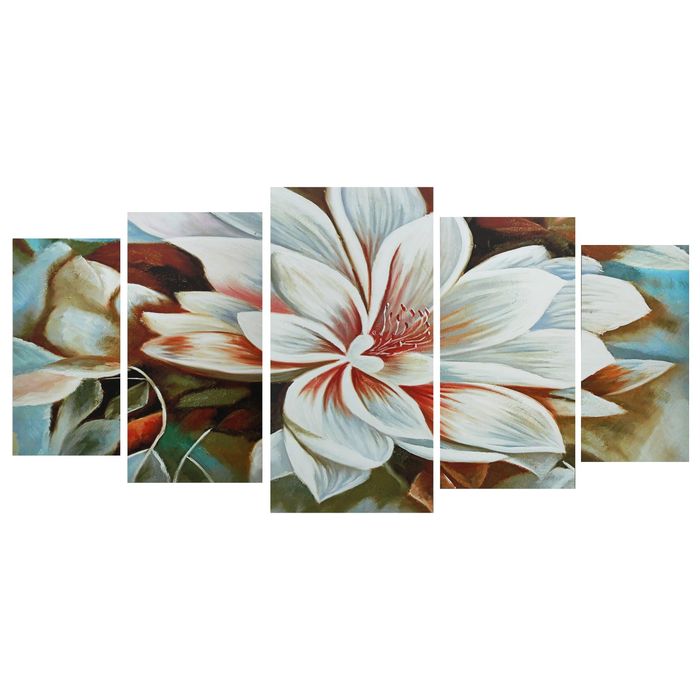 Модульная картина на подрамнике "Кувшинка"