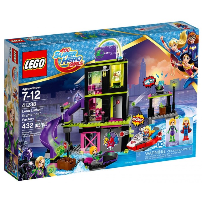 Конструктор "Фабрика Криптомитов Лены Лютор™", 432 детали