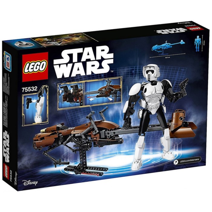 Конструктор "Штурмовик-разведчик на спидере™", 452 детали