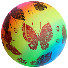 Мяч детский «Бабочки», d=22 см, 70 г