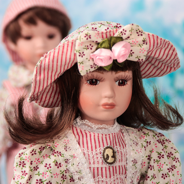 Кукла коллекционная "Парочка Анфиса и Марк" (набор 2 шт) 30 см