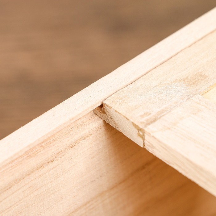 Шкатулка дерево для росписи под бутылку "Бутыль" 34,5х12х13 см