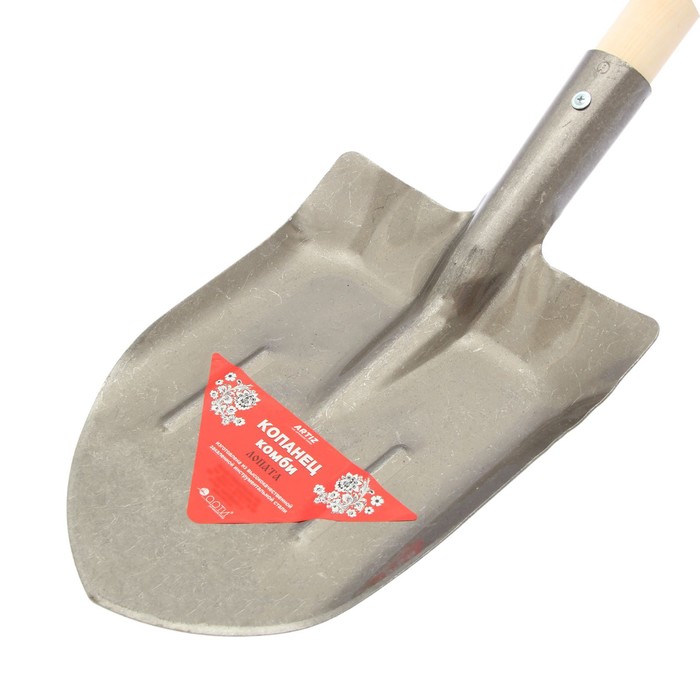 Лопата комбинированная, деревянный черенок