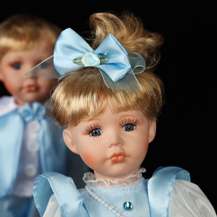Кукла коллекционная "Парочка губки бантиком. Лиза и Женя" (набор 2 шт) 30 см