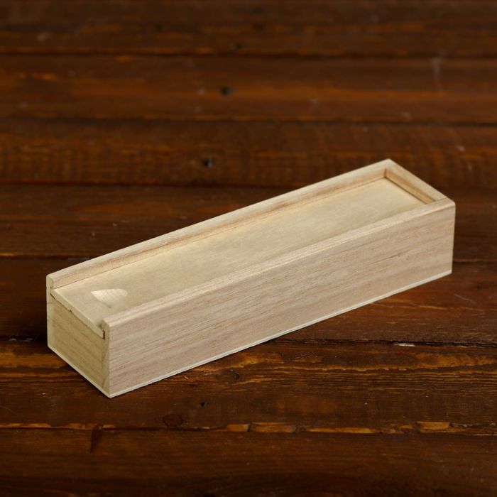 Шкатулка дерево для росписи "Пенал" 4х20х5,5 см