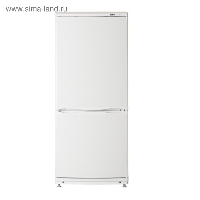 холодильник atlant xm 6021 080 двухкамерный класс а 345 л серебристый Холодильник ATLANT XM-4008-022, двухкамерный, класс А, 244 л, белый