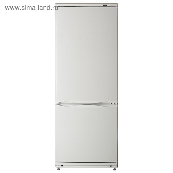 холодильник atlant xm 6021 080 двухкамерный класс а 345 л серебристый Холодильник ATLANT XM- 4009-022, двухкамерный, класс А, 281 л, белый