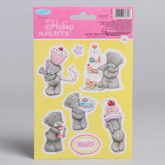 Наклейки детские "Время сладостей" , 11 х 17 см, Me To You