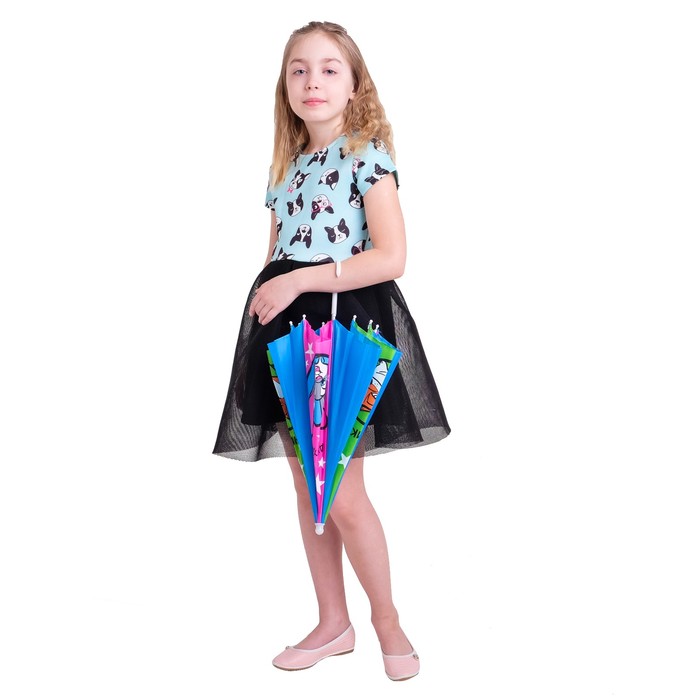 Зонт детский "Зверополис", 8 спиц d=78 см