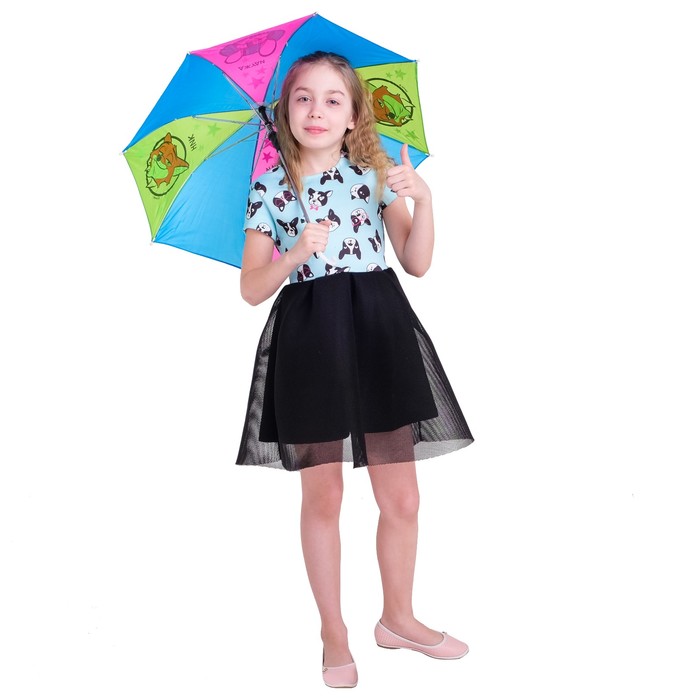 Зонт детский "Зверополис", 8 спиц d=78 см