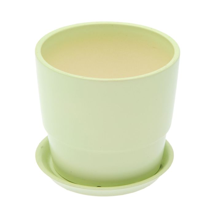 Кашпо "Тюльпан" 0,5 л фисташка, лак