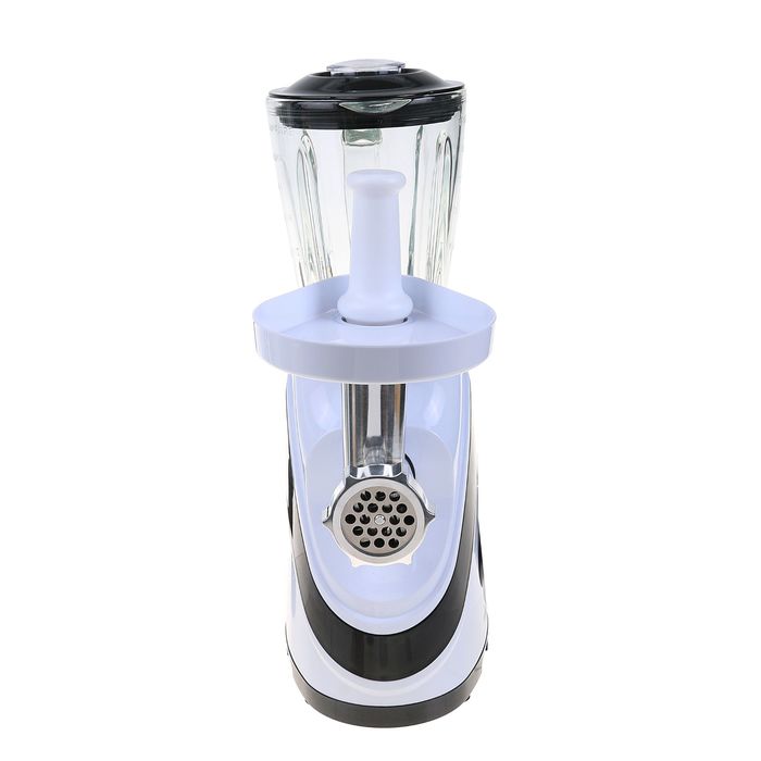 Электромясорубка-блендер WILLMARK WMB-1800GW, 1800 Вт, кувшин 1.5 л, реверс