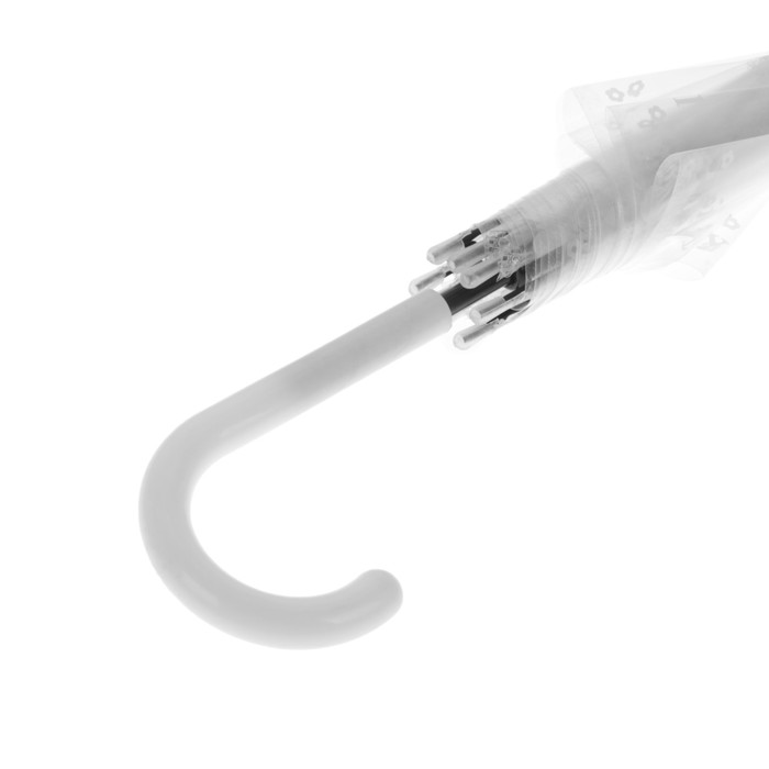 Зонт детский "Кружева", полуавтоматический, r=45,5см, цвет белый