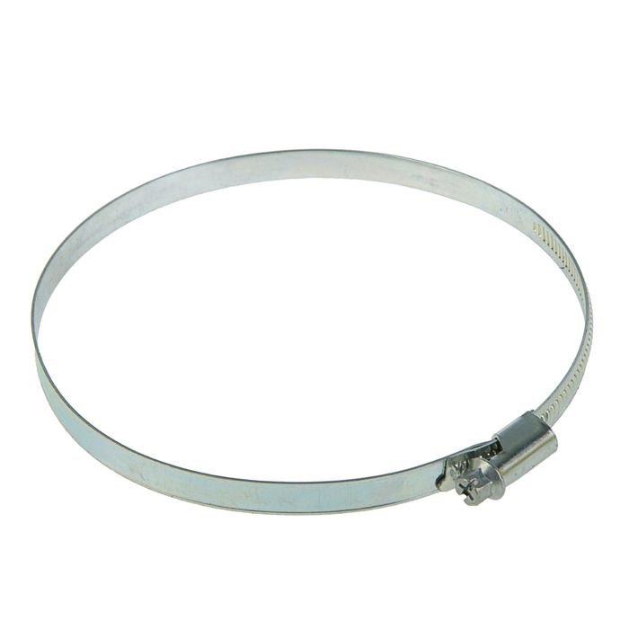 Хомут червячный TUNDRA krep, диаметр 110-130 мм, оцинкованный