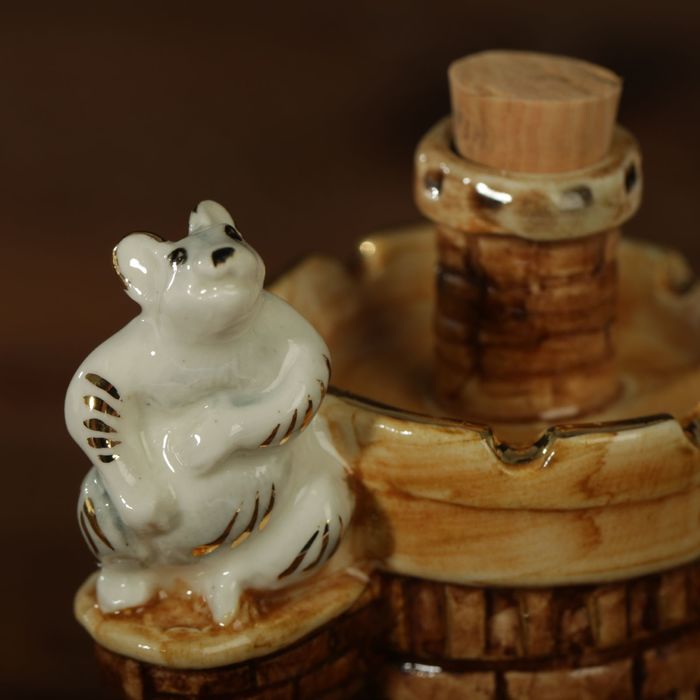 Мини-штоф фарфор "Башня" 50 мл