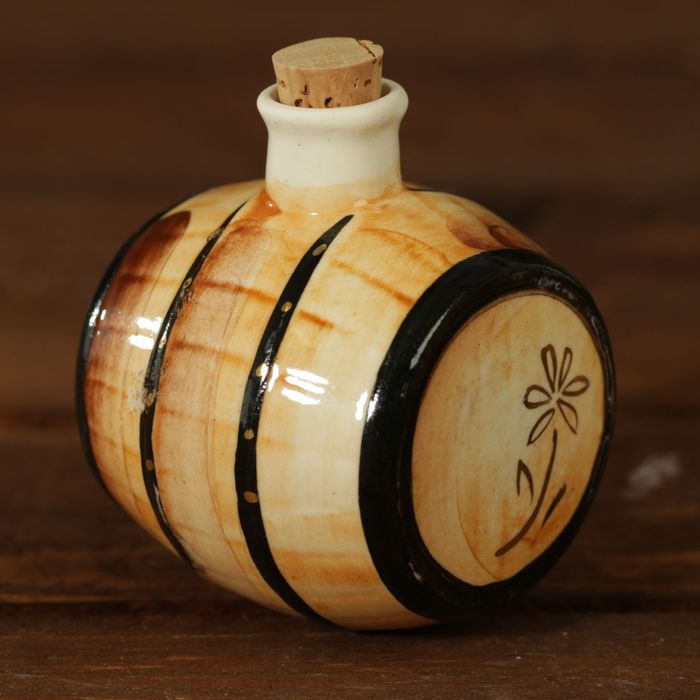 Мини-штоф фарфор "Бочка" 50 мл