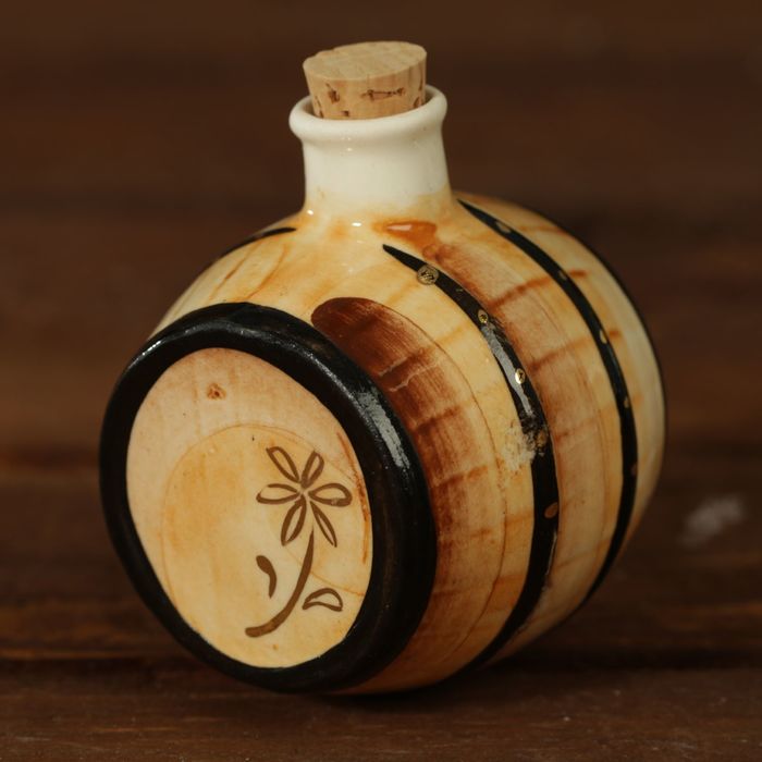 Мини-штоф фарфор "Бочка" 50 мл