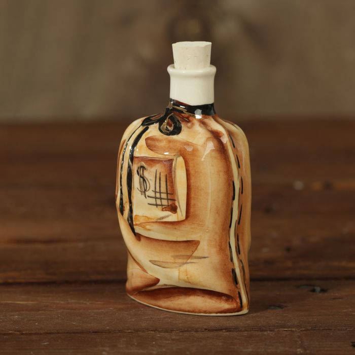 Мини-штоф фарфор "Мешок" 50 мл