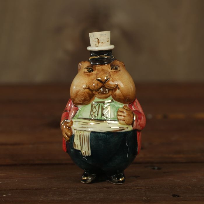 Мини-штоф фарфор "Хомяк" 50 мл