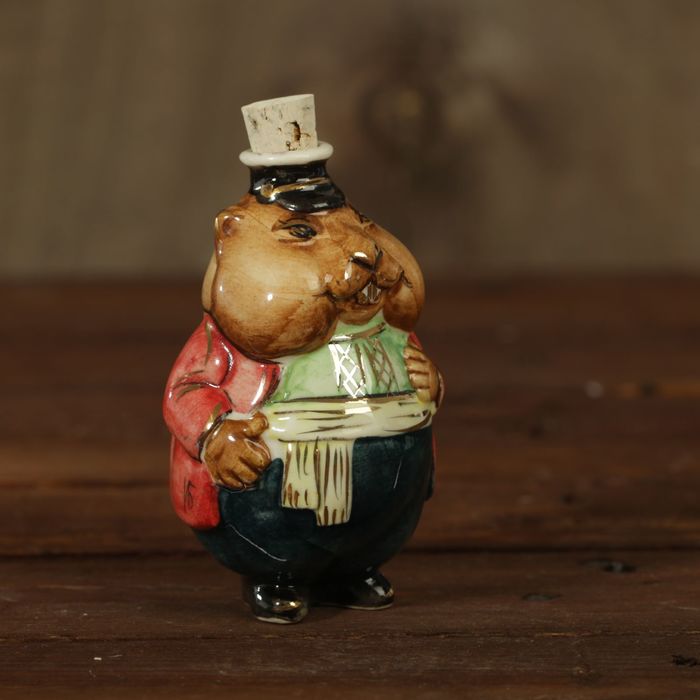 Мини-штоф фарфор "Хомяк" 50 мл