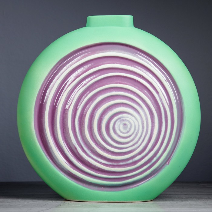 Ваза "Вейв" цветная, микс
