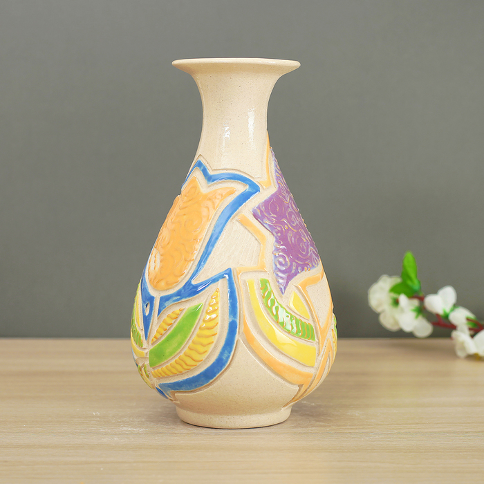 Ваза "Шато" оранжевый