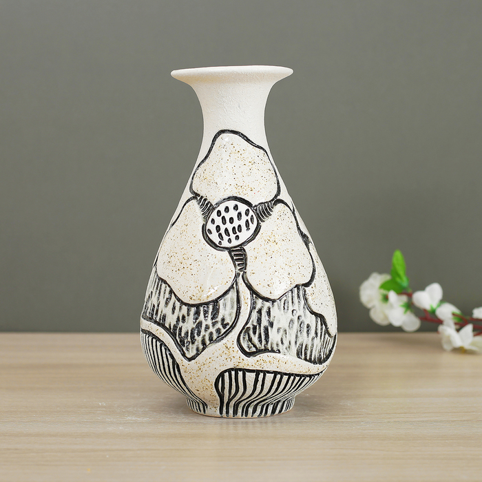 Ваза "Шато" оранжевый