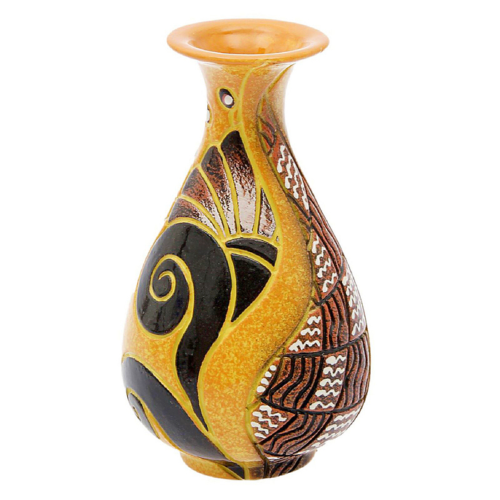 Ваза "Шато" оранжевый