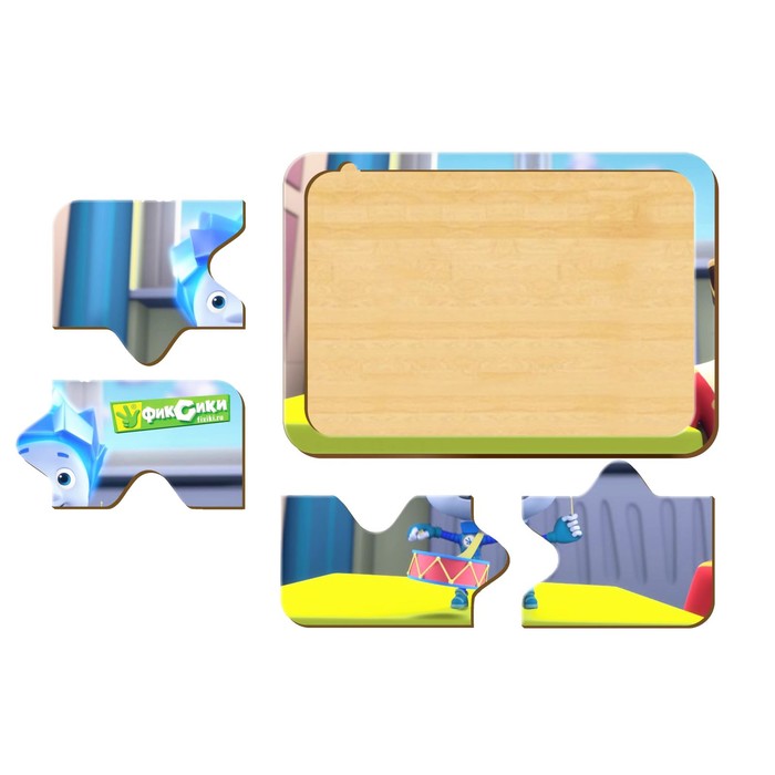 Пазл деревянный "Фиксики ", Нолик