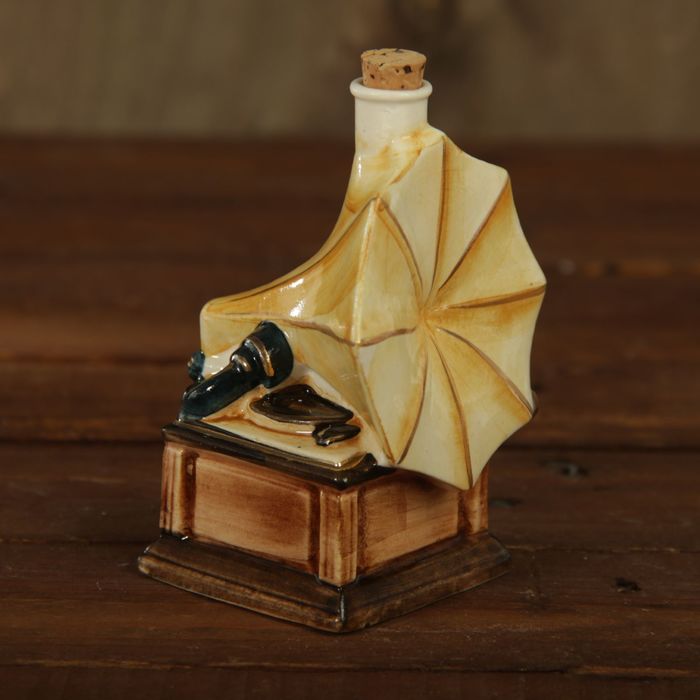 Мини-штоф фарфор "Граммофон" 50 мл