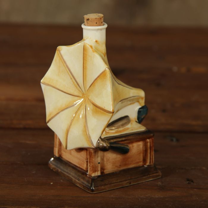 Мини-штоф фарфор "Граммофон" 50 мл