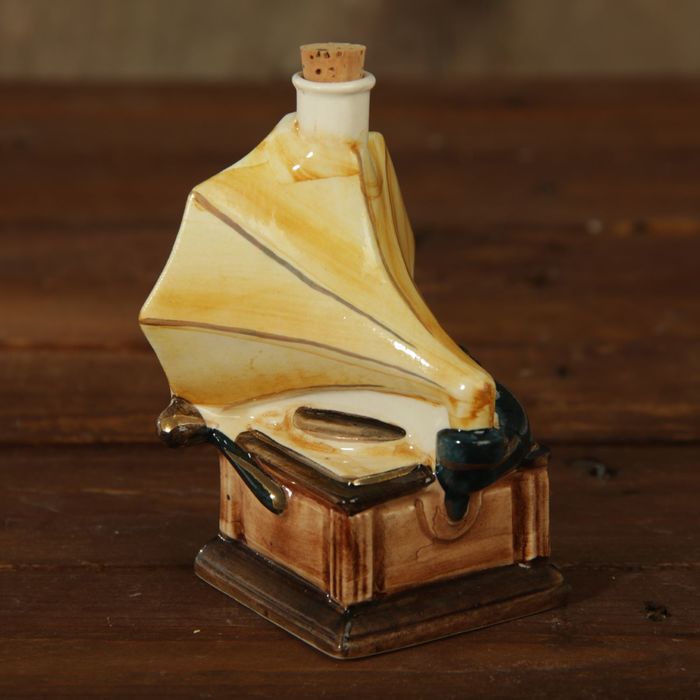 Мини-штоф фарфор "Граммофон" 50 мл