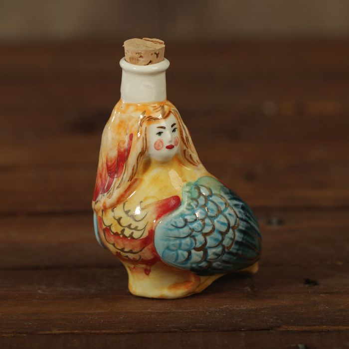 Мини-штоф фарфор "Сирена" 50 мл