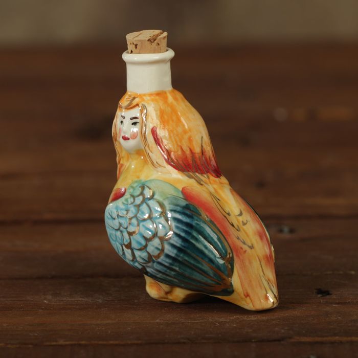 Мини-штоф фарфор "Сирена" 50 мл