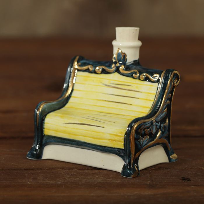 Мини-штоф фарфор "Скамейка" 50 мл