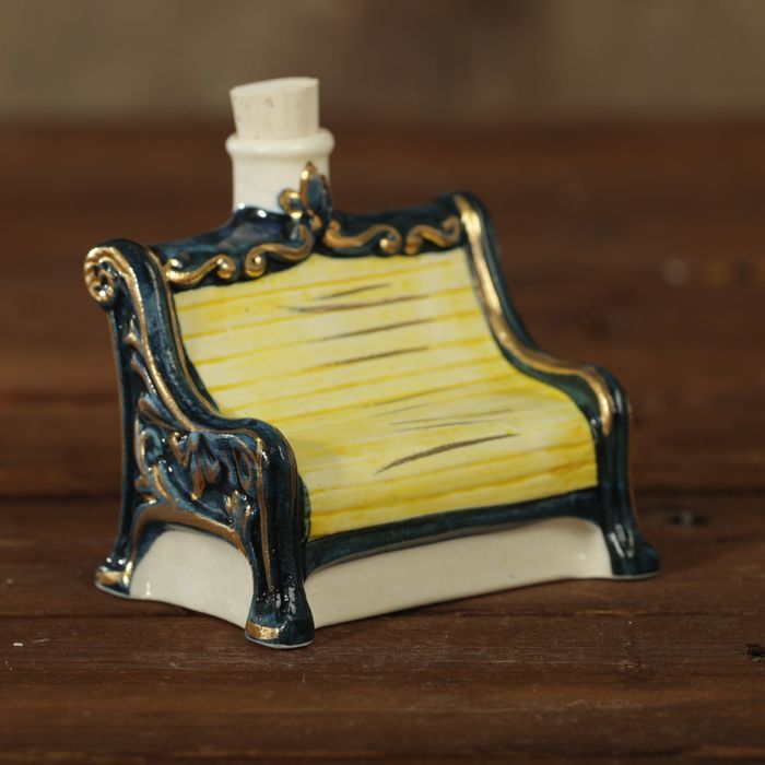 Мини-штоф фарфор "Скамейка" 50 мл